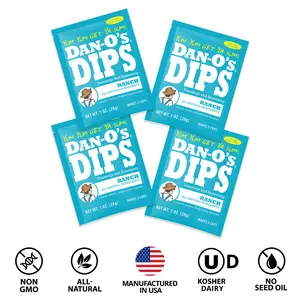 Dan-O's Dips Ranch - 4 Pack (1 oz each)