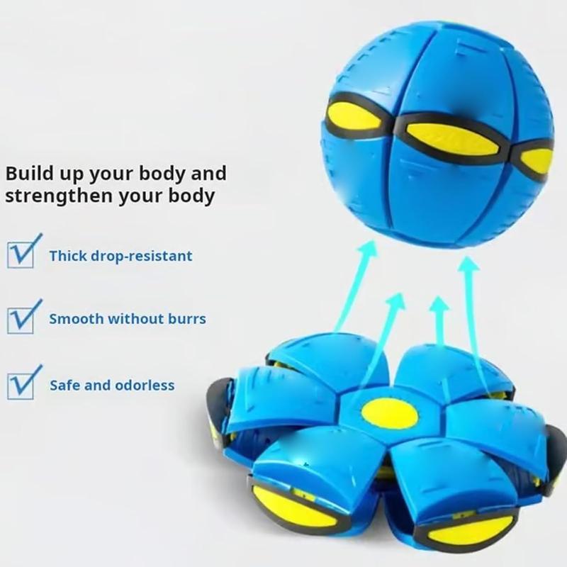 2026 New Stress Relief Toys-Magic Bouncing Ball 2-Pack Dual Form Switchable with 6 Lights for Kids Parent-Child Interaction Toy Perfect for Endless Fun and Creativity