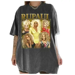 Retro RuPaul Drag Race Graphic Tee - Vintage-Inspired Unisex Shirt