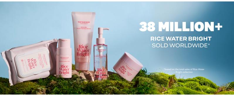 [THE FACE SHOP] Rice Water Bright Enzyme Powder Wash Cleanser - Gentle Vegan Exfoliating Poeder for Sensitive Skin with AHA & BHA l Brightens Uneven Skin Tone & Gently Removes Impurities for Clear, Glass Skin l Korean Skincare