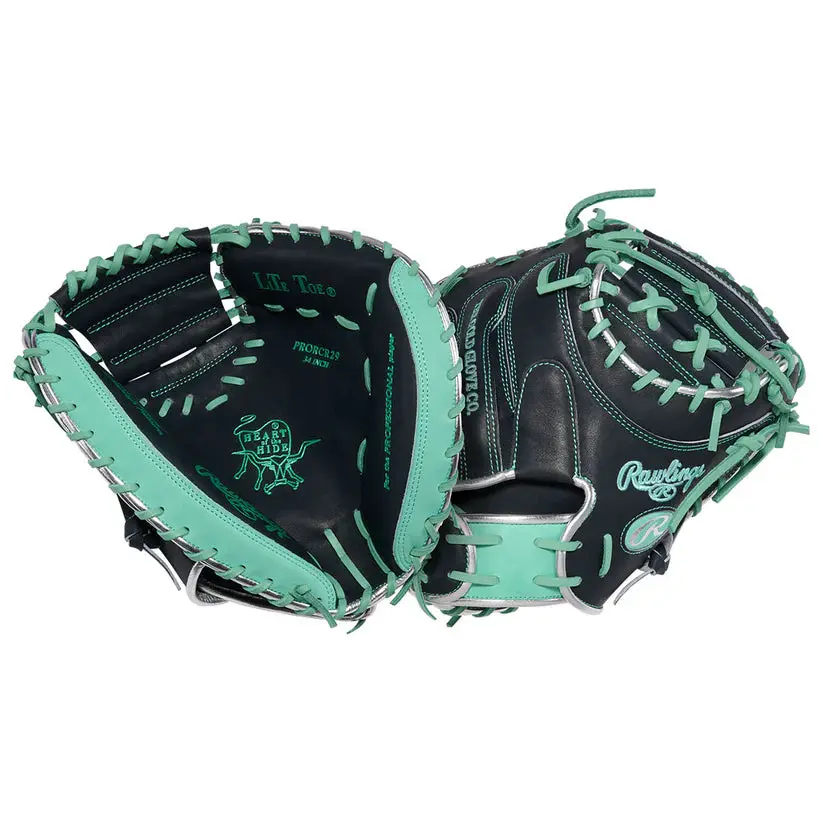 Rawlings Heart of the Hide CR29 Cal Raleigh 34" Catcher's MItt: PRORCR29 Custom Broken In Game Ready