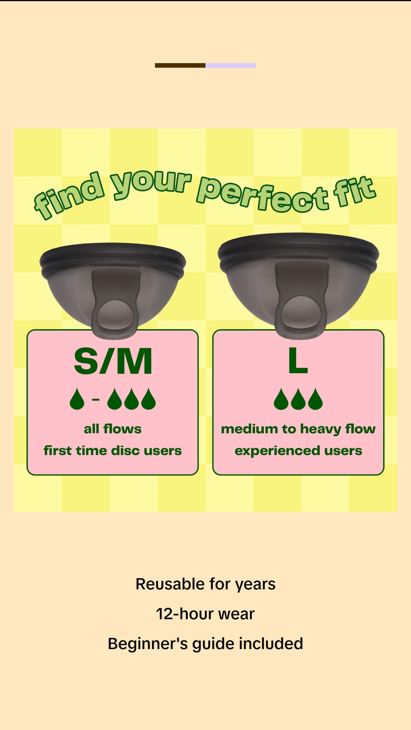 Viv Disc Perfect Fit Kit - Beginner Menstrual Disc Size Kit, Comfort Silicone Period Disc with Pull Tab, Disc Gel Cleanse and Storage Pouch Viv Disc Perfect Fit Kit - Beginner Menstrual Disc Size Kit, Comfort Silicone Period Disc with Pull Tab, Disc Gel Cleanse and Storage Pouch