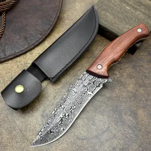 Outdoor fixed-blade knife, fixed blade, outdoor fishing knife, portable, durable