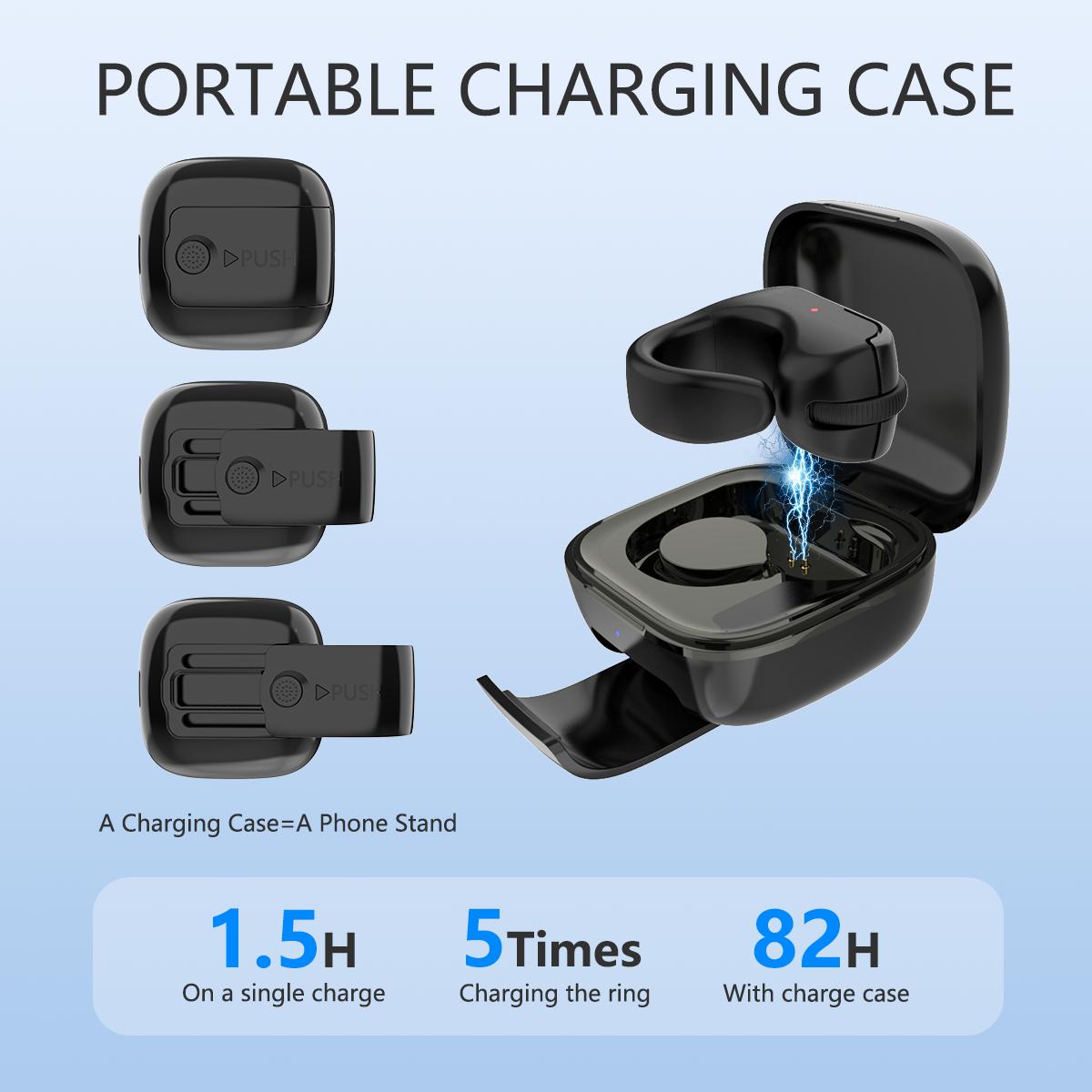 Bluetooth+2.4G Remote Control Scrolling Finger Ring Air Mouse with Touchpad for TikTok, Wireless Clicker, Video Scroller, Page Turn for Kindle APP, Presenter Remote, Selfie, Rechargeable, Remote Mice for Android iOS & PC Laptop Mac Tablet Computer Black Bluetooth+2.4G Remote Control Scrolling Finger Ring Air Mouse with Touchpad for TikTok, Wireless Clicker, Video Scroller, Page Turn for Kindle APP, Presenter Remote, Selfie, Rechargeable, Remote Mice for Android iOS & PC Laptop Mac Tablet Computer Black