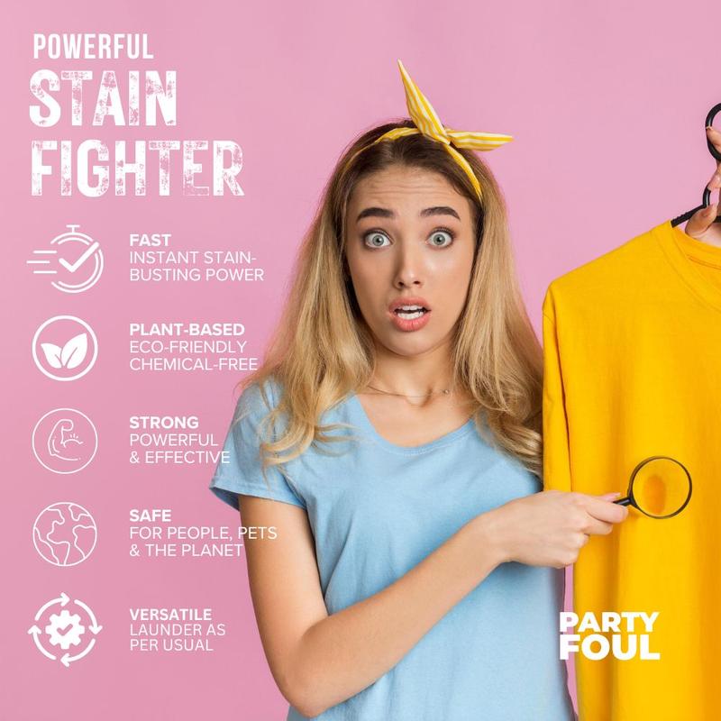 8oz Wine Stain Out Spray - Plant Based Red Wine Stain Remover for Clothes, Carpets, & Couches