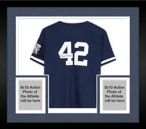 Framed Mariano Rivera New York Yankees Autographed Navy 1998 Mitchell & Ness Batting Practice Replica Jersey - Fanatics Authentic Certified