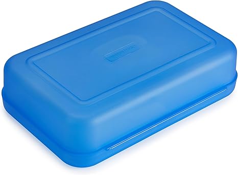1-4 Pack Pencil Box, , Blue, Solid Multi Colours Material Polypropylene Style pencil box Item Weight 0.21 Pounds