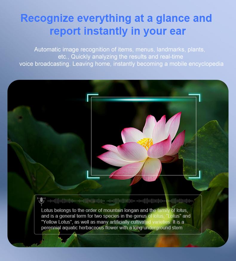 Smart Bluetooth Glasses with Camera, 1080p Video Recording Wearable Glasses, Multifunctional Wireless Audio Glasses with Headphone, Outdoor Sports Camera Sunglasses with Intelligent Voice Assistant, Anti-blue Light Protection Eyeglass