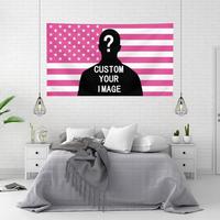 Pink American Flag