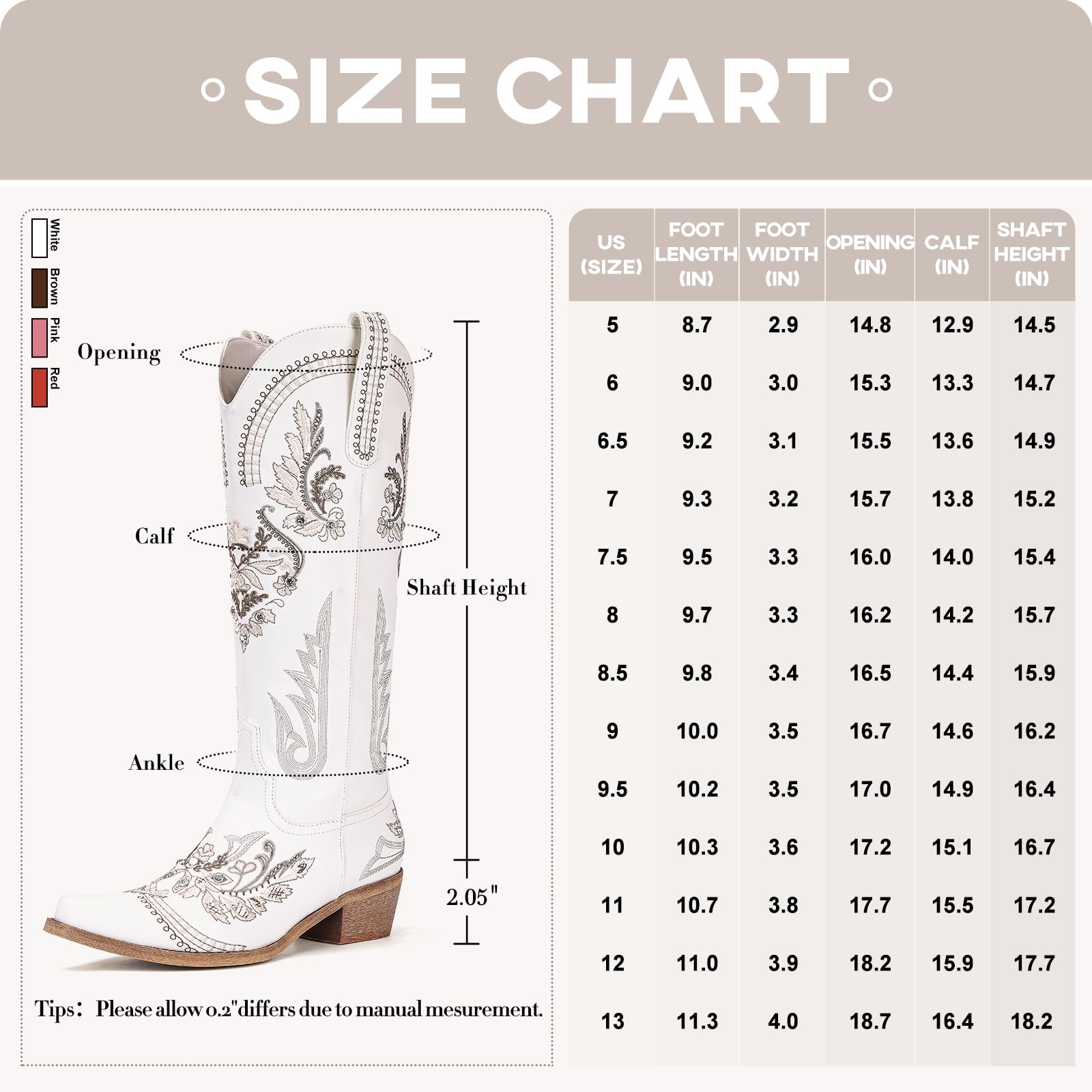 【Rodeo Boots】Pasuvo Cowboy Boots for Women -  Sparkly Rhinestone Western Boots with Classic Embroidery, Pointed Toe Pull On Zipper Retro Fashion Tall Boots,Botas Girl Shoe Walking Shoes Footwear Comfort Decor
