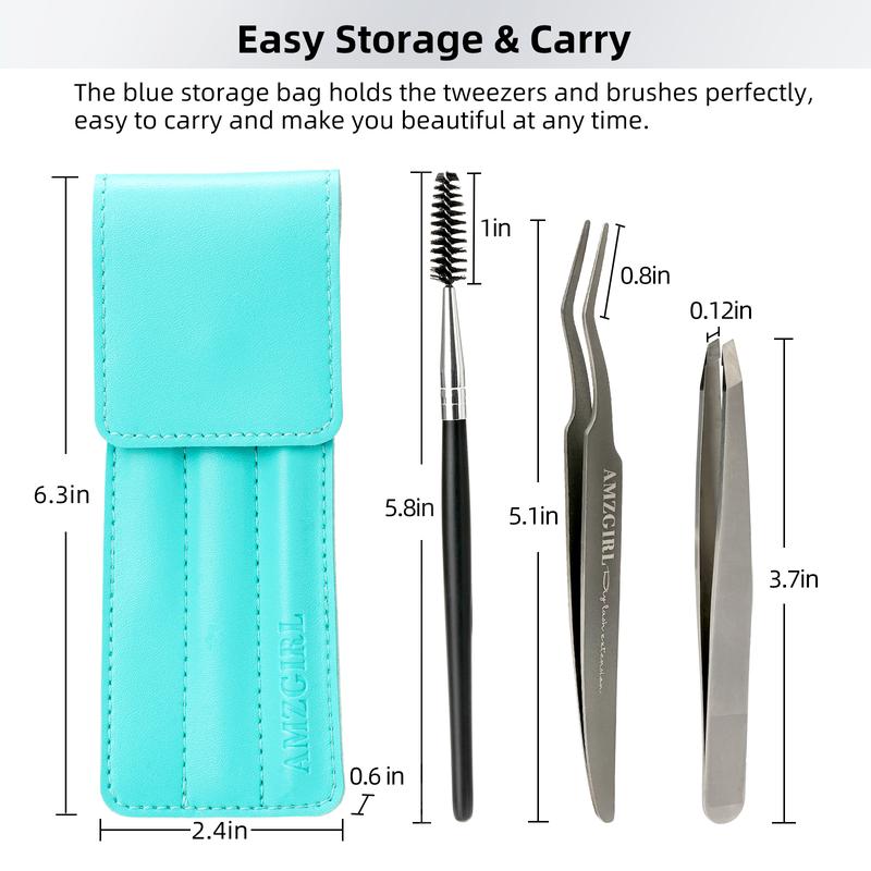 AMZGIRL LASH 84PCS Diy Lash Extension Kit Prism Eyelashes Makeup Cosmetic