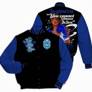Zeta Phi Beta Varsity Jacket, Finer Womanhood I Am Zeta Phi Beta Girl Since 1920 Sorority Jacket 459 JK9