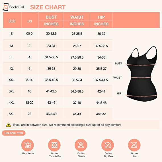 FeelinGirl Seamless Tummy Control Camisole  Shapewear Comfort Womenswear
