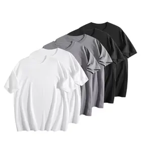 Men‘s/Women’s Plain T-Shirt 3-Pack 100% Cotton, Black White Gray. Basic Tee Multipack.