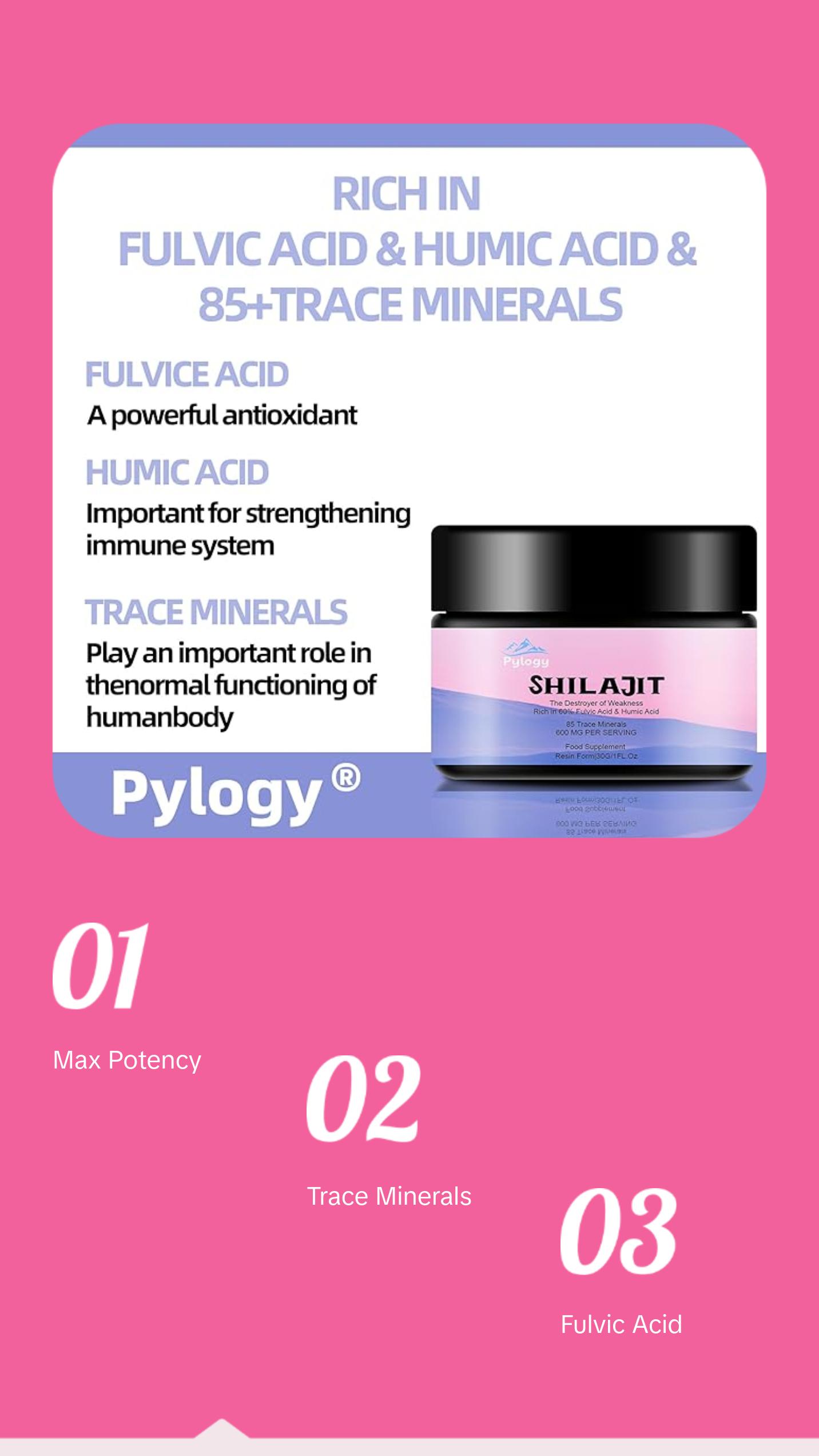 600mg Shilajit Pure Himalayan Organic Shilajit Resin