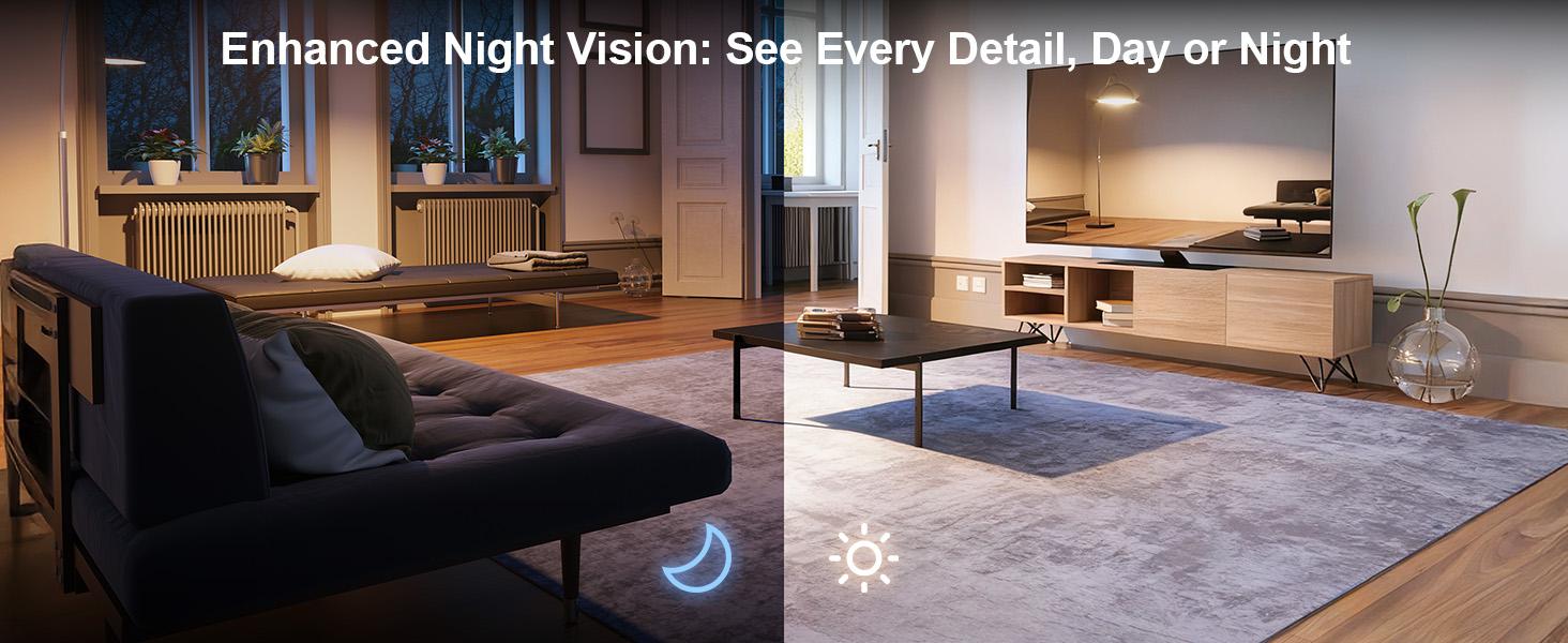 3MP HD Wireless Clock Camera  , Night Vision, Motion Detection, Loop Recording, 2.4GHz WiFi Connectivity, Battery Powered, Remote Real-Time Viewing, Perfect for Home, Office, Warehouse Monitoring