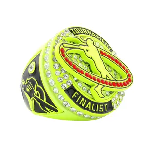 GEN26C Softball Neon Yellow Tournament Finalist Ring