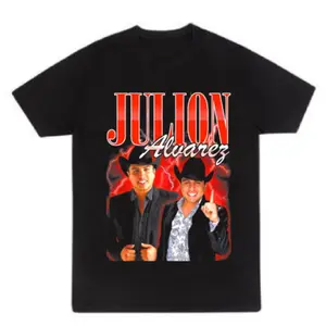 Julion Alvarez T-Shirt, Mexican Singer Tee, Tour  Chihuahua 2026 Shirt, Casual Top for Men & Women, Full Size, Full Color.