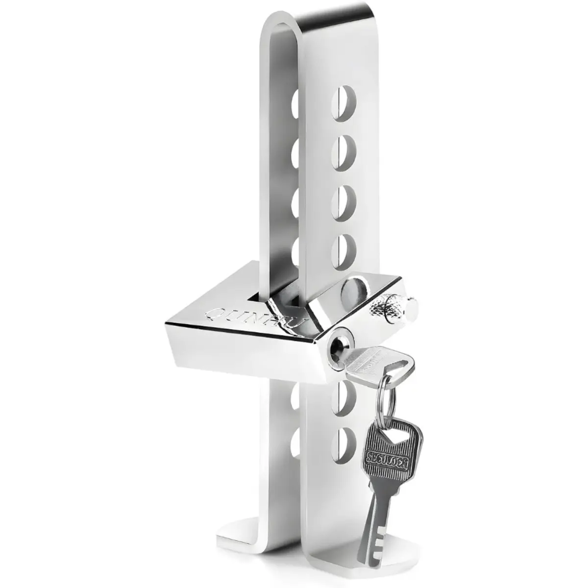 Car Brake Pedal Lock – Heavy Duty Stainless Steel Anti-Theft Security with 3 Keys