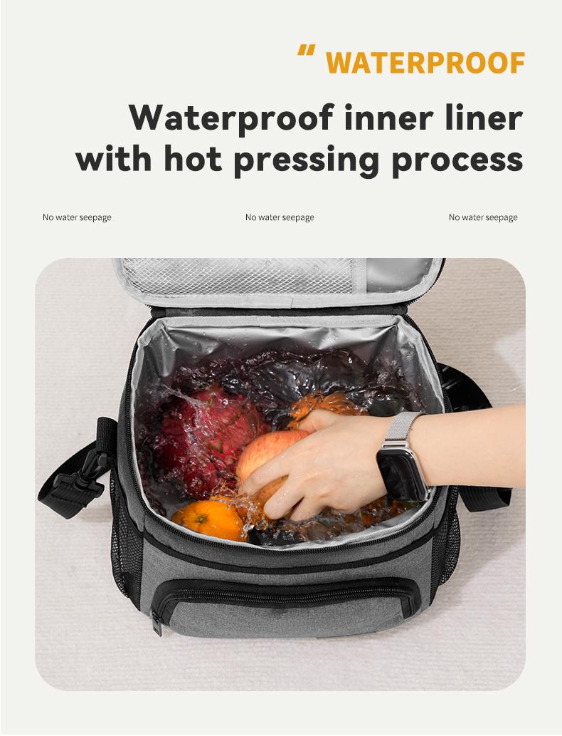 Insulated Lunch Bag for Women Men Reusable Lunch Box for Office Picnic Hiking Beach Leakproof Cooler Tote Bag Organizer with Adjustable Shoulder Strap for Adults Insulated Lunch Bag for Women Men Reusable Lunch Box for Office Picnic Hiking Beach Leakproof Cooler Tote Bag Organizer with Adjustable Shoulder Strap for Adults