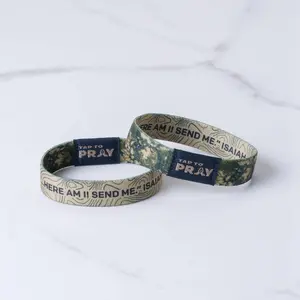 Tap To Pray® Wristband – Valor Camo