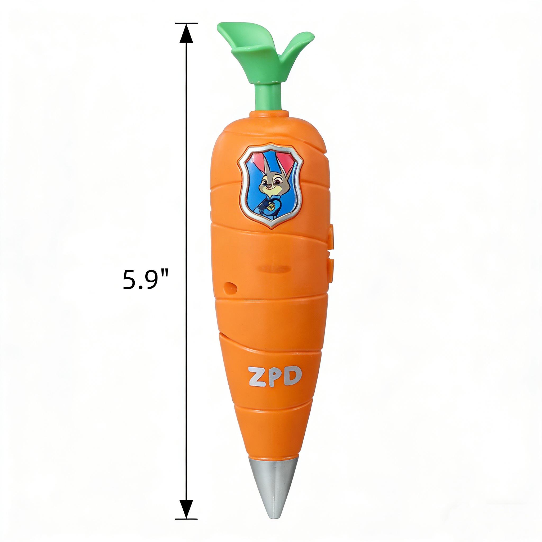 Disney Zootopia 2 Officer Judy Hopps Snake Gary Recording Ballpoint Pen – Recordable Magic Pen for Notes, Gifts, and Fun,Perfect for Disney Fans, Students, Professionals, and Gift-givers,Holiday Gifts(5.9" 1pc)