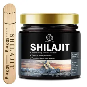 BBEEAAUU 100% Pure Himalayan Shilajit, Soft Resin, Organic, Extremely Potent, Fulvic Acid