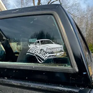 Trokiando Decal for Trucks | Troka Window Sticker | Silverado Ram F150 Truck Vinyl Decal