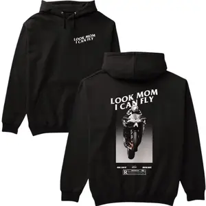 Look Mom I Can Fly Hoodie, Motorcycle Hoodie, Bold Statement - TikTok Shop