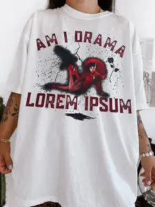 [Sale Up To 30%] + [Free Ship] Cdibi Drame Tour Shirt, Vỉntage Miss Drama Shirt, 90s Concert Graphic Tee, Cadi Miss Drama Inspired Shirt, Am I The Drama Bootleg Style Tee, Unisex Fan Gift