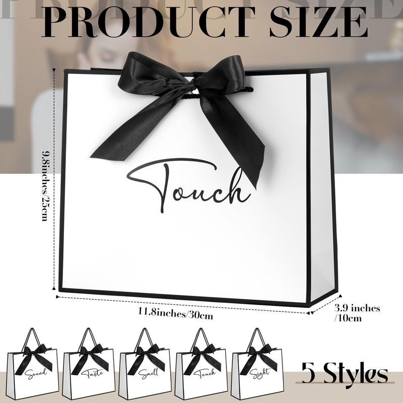 Valentines 5 senses Gift Bags for Her Sight Smell Touch Taste Sound Goodie Bags with Handles Tissue Paper,Birthday Party Gift Idea,Present Wrappings for Girlfriend Couple,Galentine's Day Mother's Day Birthday Wedding Party Gift,Valentine Gift Exchange Valentines 5 senses Gift Bags for Her Sight Smell Touch Taste Sound Goodie Bags with Handles Tissue Paper,Birthday Party Gift Idea,Present Wrappings for Girlfriend Couple,Galentine's Day Mother's Day Birthday Wedding Party Gift,Valentine Gift Exchange