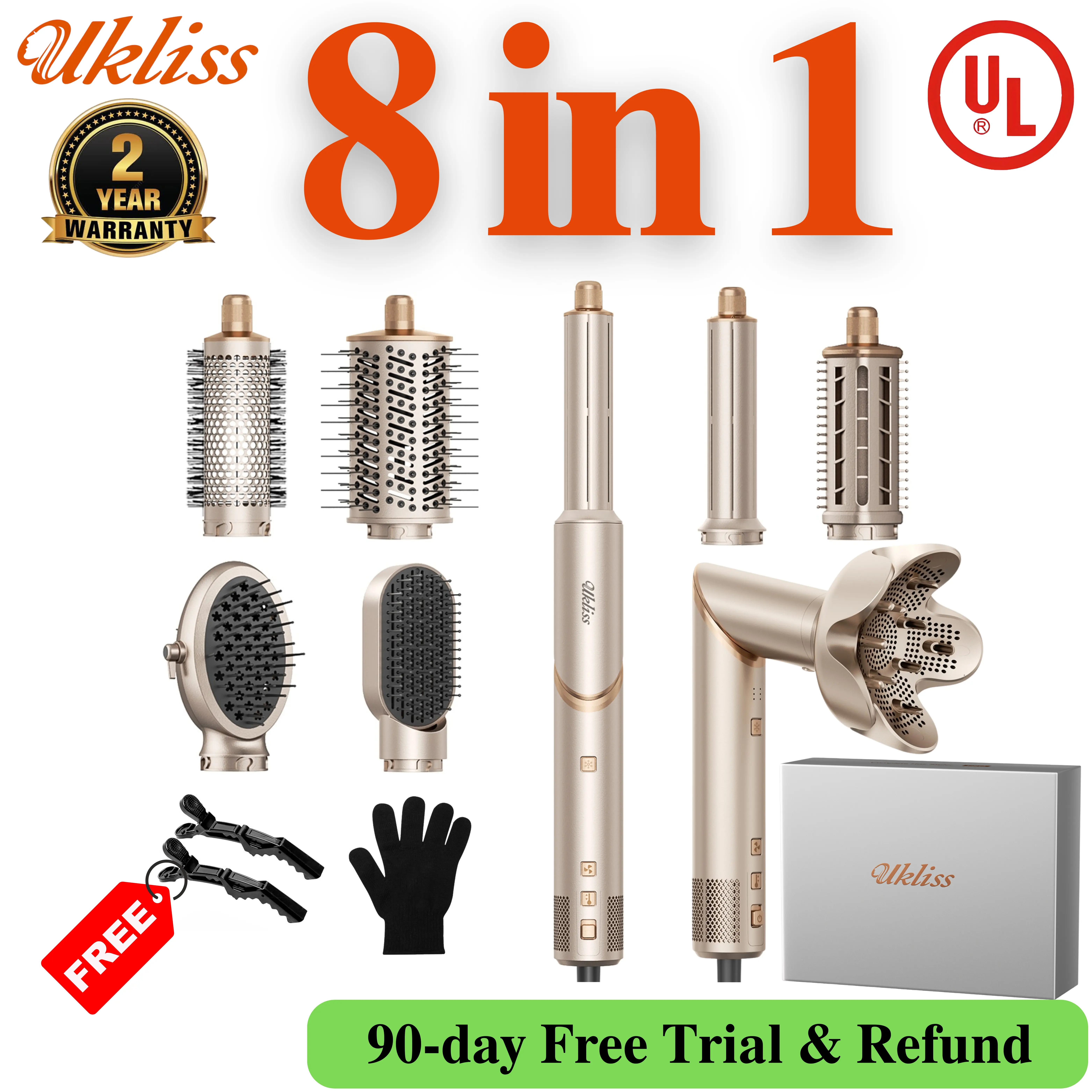 8 IN 1 ChampagneGold