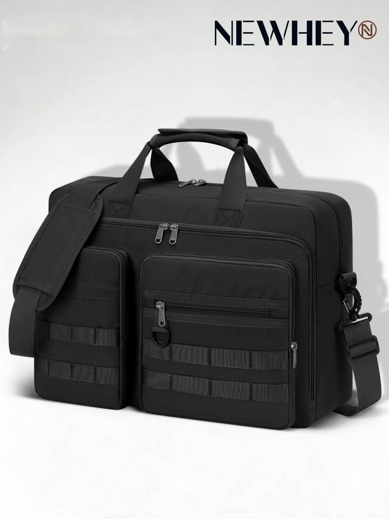 Professional Messenger Bag for Men, 15.6-17.3 Inch Laptop Bag, Waterproof Polyester, Business Computer Bag, Durable & Stylish Design, Travel Essentials