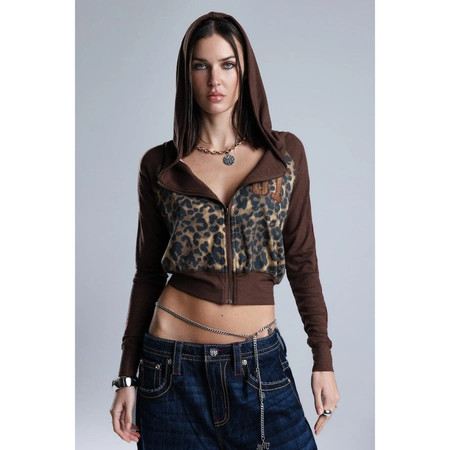 Leva Leopard Hoodie