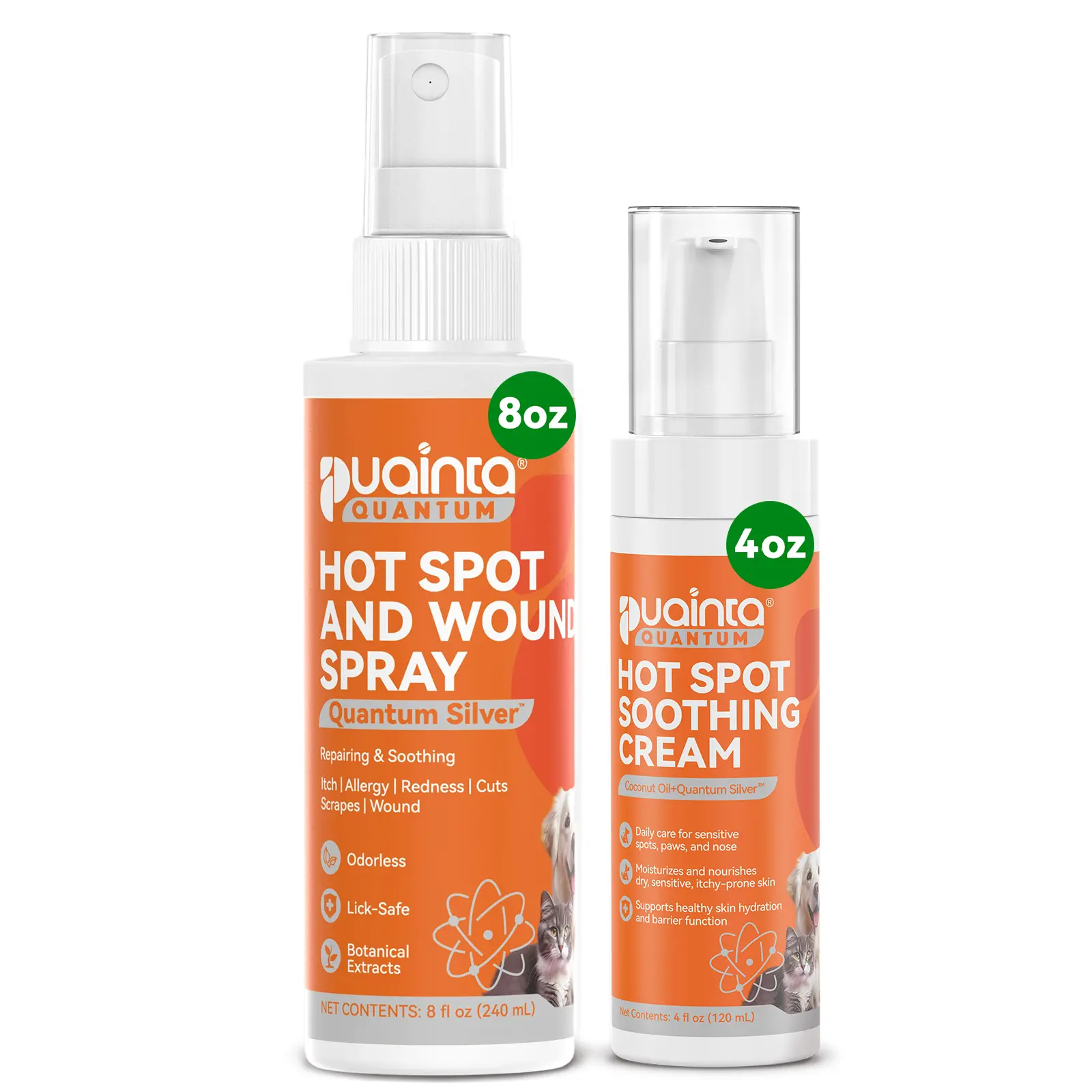 8oz Spray + 4oz Cream