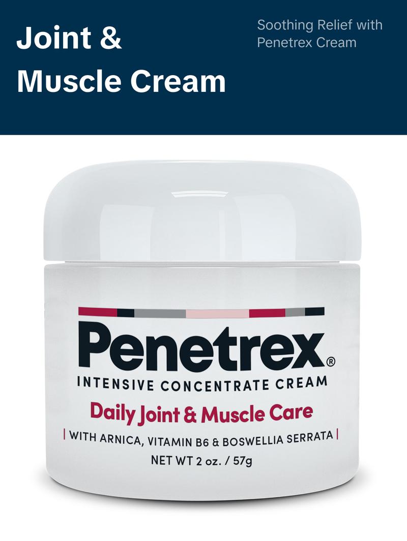 Penetrex Joint & Muscle Therapy, 2 Oz. Cream Daily Moisturizing Body Care Soothing Scent Body Care Daily Body Care Daily Penetrex Joint & Muscle Therapy, 2 Oz. Cream Daily Moisturizing Body Care Soothing Scent Body Care Daily Body Care Daily