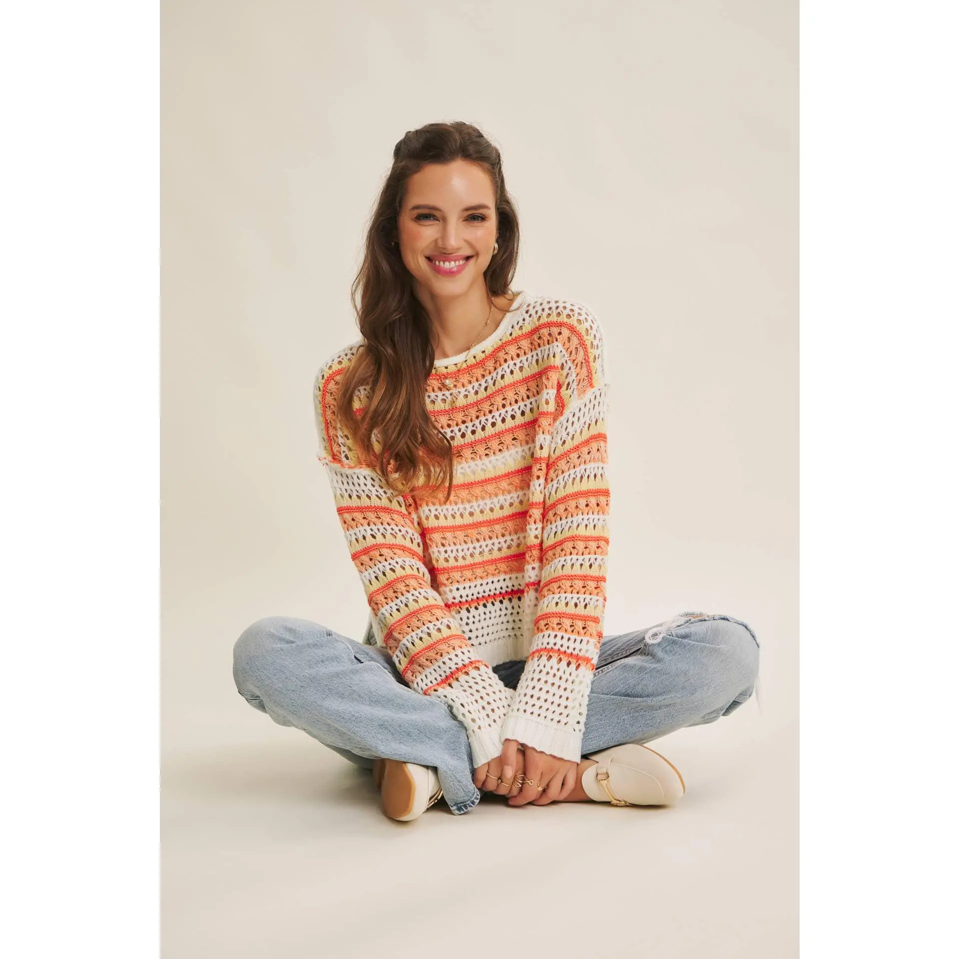 Clementine - Crochet Sweater