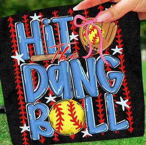 GILDAN Preppy Softball shirt, Hit The Dang Ball shirt, Home Run shirt, Swing Batter Batter shirt, Sports shirt, Stripes shirt, Trendy shirt, Game