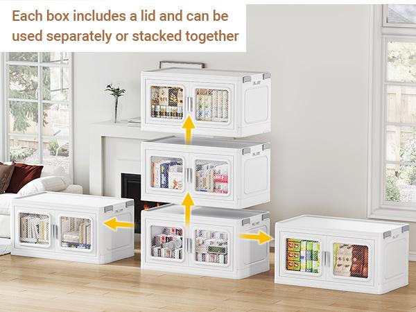 Broview V80 150Qt/200Qt/250Qt/360Qt/480Qt Stackable Storage Bins with Lids, Each 120Qt Stackable Bins with 1 Lid, High Quality Large Plastic Containers Collapsible Closet Organizers for Home Bedroom Craft Blanket Clothing Organization Broview V80 150Qt/200Qt/250Qt/360Qt/480Qt Stackable Storage Bins with Lids, Each 120Qt Stackable Bins with 1 Lid, High Quality Large Plastic Containers Collapsible Closet Organizers for Home Bedroom Craft Blanket Clothing Organization