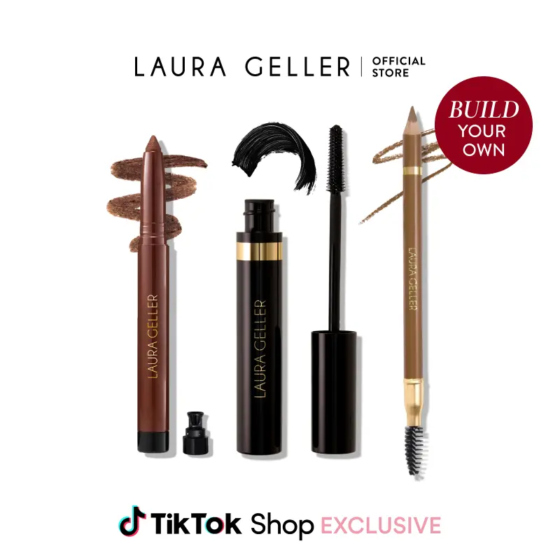Laura Geller Build Your Own: Laura’s 3 E’s: Eyeliner, Eyelash & Eyebrows Kit (3PC)
