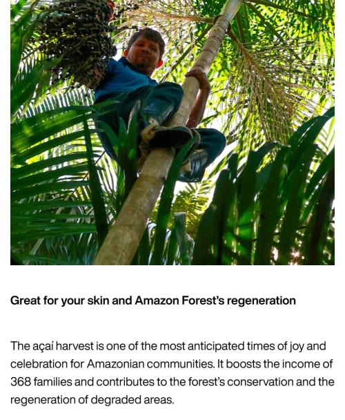 Natura Açaí Hand Cream, Non-Greasy Fast-Absorbing Vegan Hand Balm, Moisturizes & Softens hands