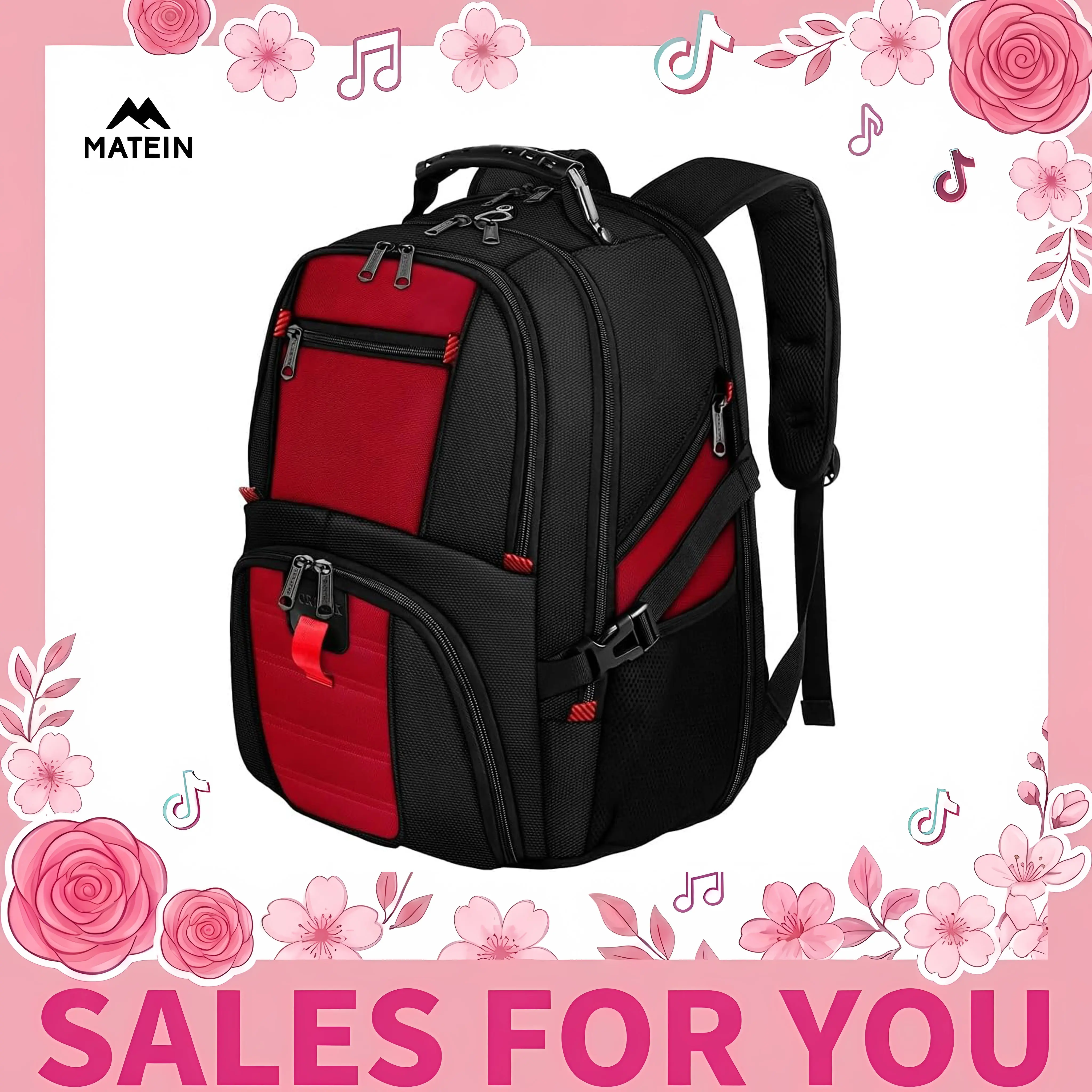 【Back To School】Large Multi Functional Bag, Extra Large 17 Inch Laptop Backpack for Men & Women, Water Resistant Traveling Bag, Airline Approved Office Work Bag, Durable Business Travel Backpack Waterproof Laptop Compartment Travel Essentials