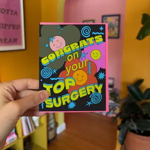 Spiral Top Surgery Congratulations Card