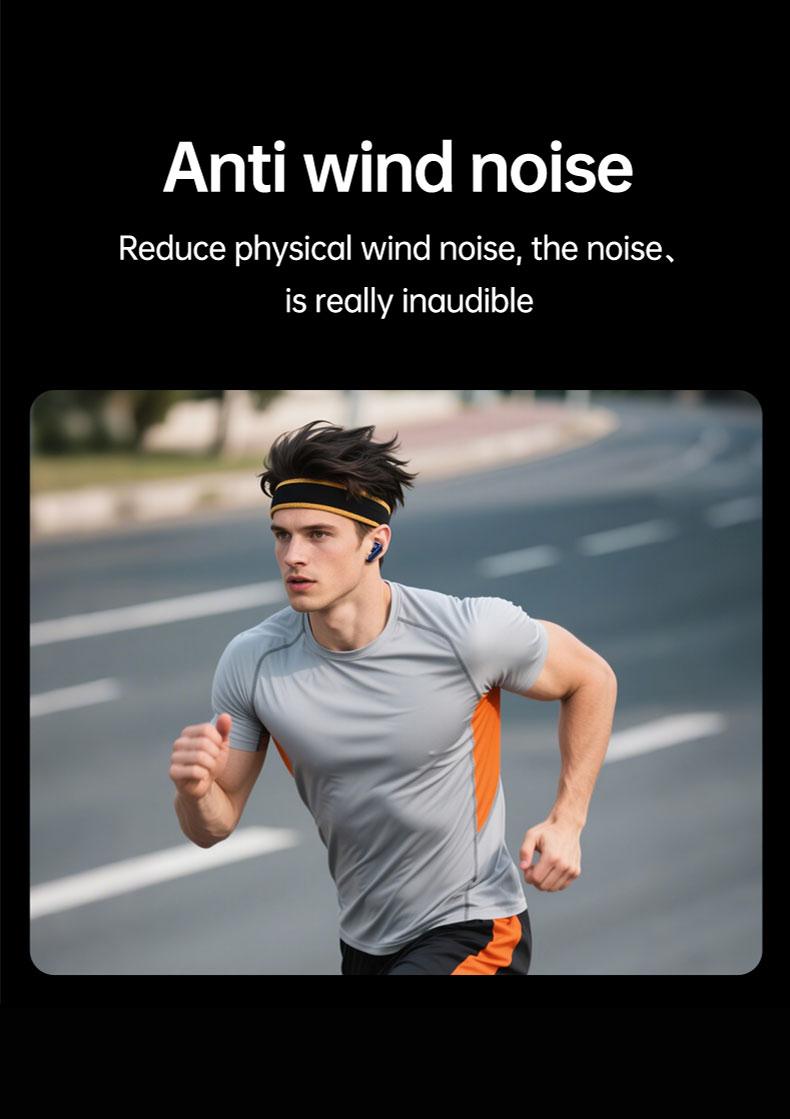 Acer OHR548 Smart Noise Cancelling Earbuds, Wireless Stereo Earphones, Extra Long Battery Life, Universal Fit for Men and Women, Comfortable Wear, Noise Isolation Headphones, Compact Headset Design,   Bt.  noise cancelling headphones Audio Blue Electronic