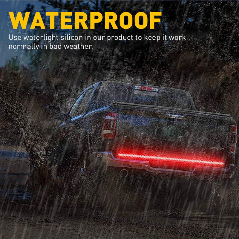 60" LED Strip Tailgate Light Bar Reverse Brake Signal For Chevy Ford Dodge Truck