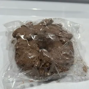 Sobri-negrasonda . Dark clay and white caolin in a form of a circle. Made in Mexico