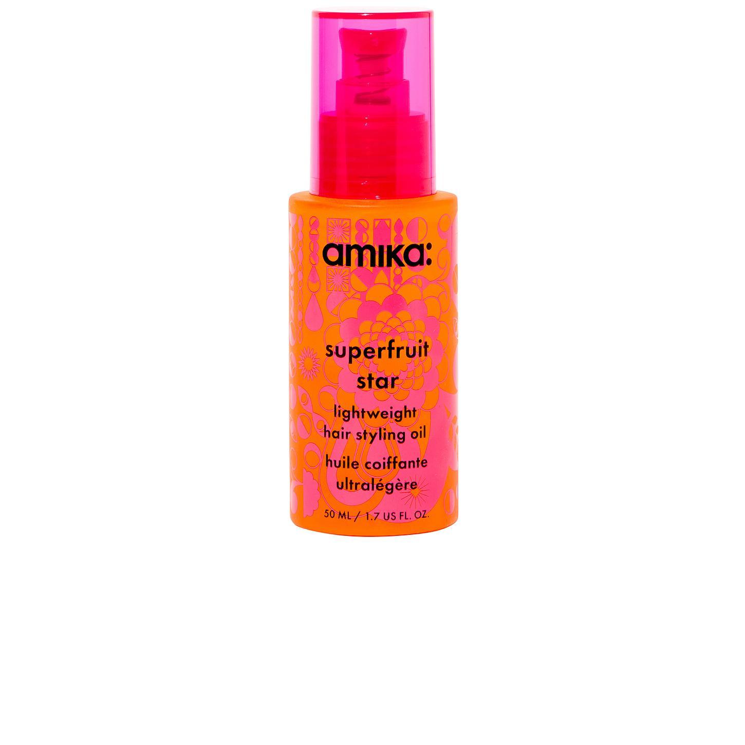 amika Superfruit Star Light Weight Hair Styling Oil