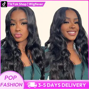 Cleareance Sale Wigfever Wear Go Glueless Wigs Pre Cut 6*4 HD Body Wave Lace Pre Plucked Lace Front Wigs Beginner Friendly #Spring Glow-Up SpringStatements