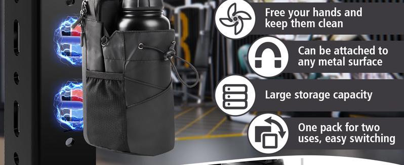 2-in-1 Unisex Magnetic Gym Bag, Suitable for Gym, Sports, Travel Magnetic Bag