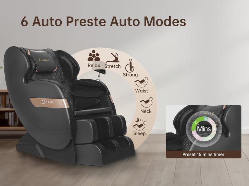 Real Relax Massage Chair with heating function Bluetooth APP control comfortable relaxation Zero gravity full body massage recliner Favor-03ADV